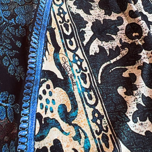 Roberto Cavalli Blue Pattern Dress - Picture 6 of 7